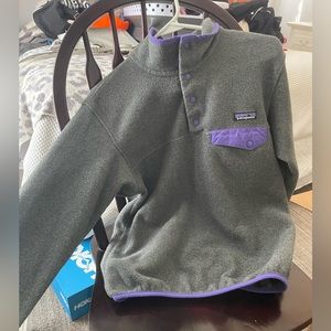 Patagonia Womens Lightweight Synchilla Snap-T Fleece Pullover size M